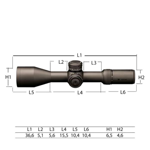 Vortex Razor HD GEN II 4.5-27x56 FFP, Horus H59  (MRAD) - Zielfernrohr