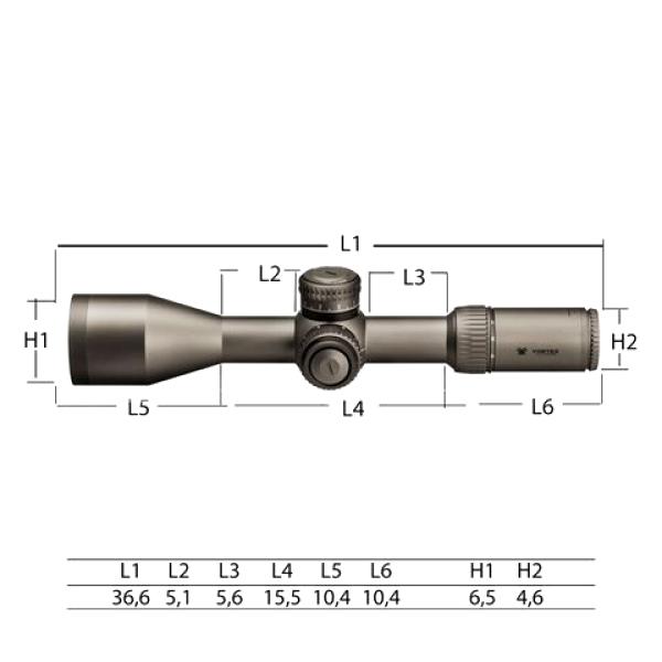 Vortex Razor HD GEN II 4.5-27x56 FFP, Horus H59  (MRAD) - Zielfernrohr
