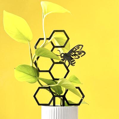 Abeja, soporte para plantas - METALBIRD
