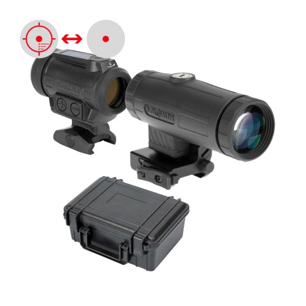 Holosun Pack ARO EVO + Magnifier HM3X – Rotpunktvisier